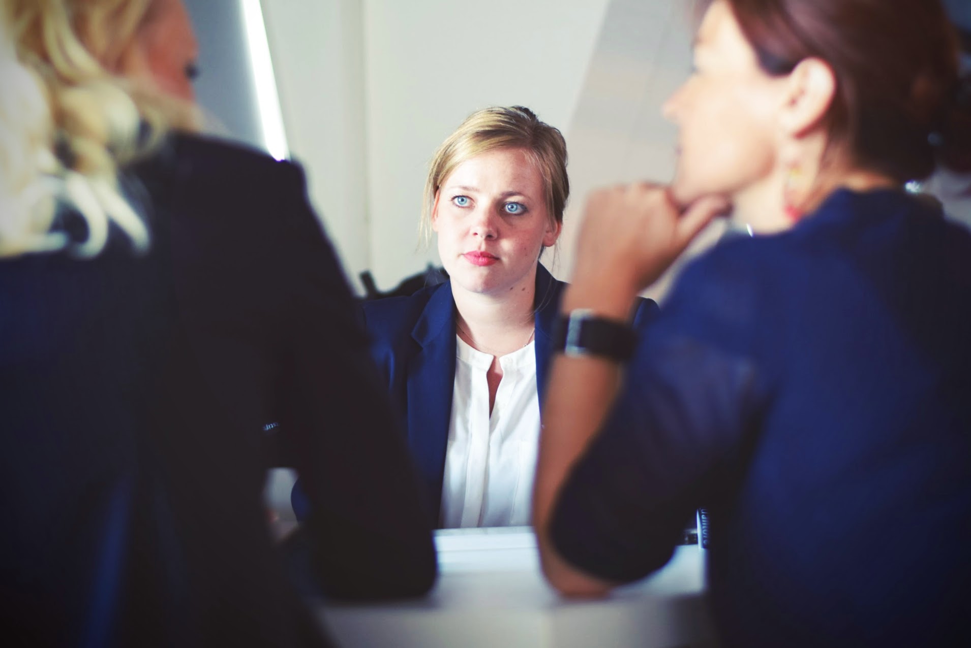 job interview for marketing agency