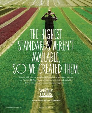 whole foods advertisment