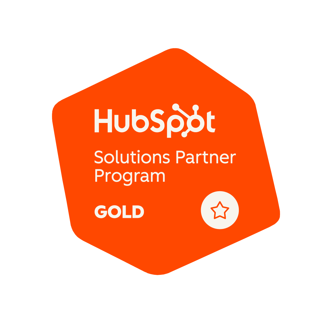 HubSpot Solutions Partner Program Gold badge